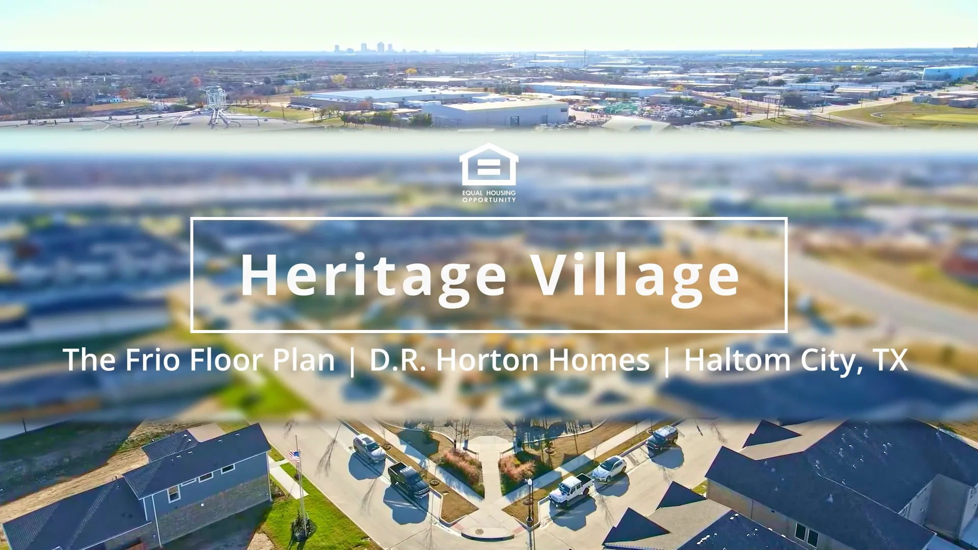 D.R. Horton Homes Heritage Village Frio Floor Plan Haltom City, TX
