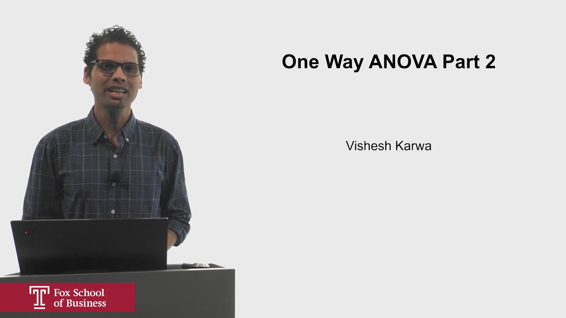 Login to view One way ANOVA Part 2