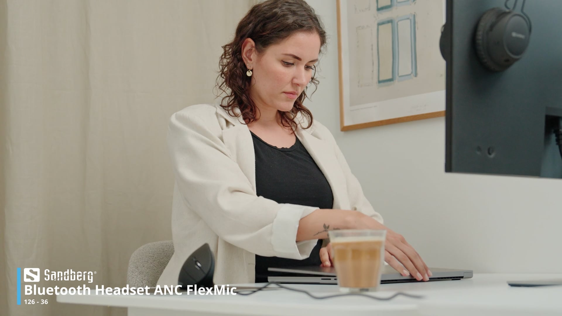 Wireless Headset ANC FlexMic
