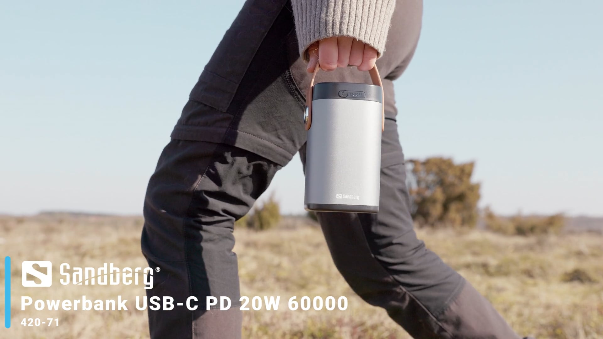 Powerbank USB-C PD 20W 60000