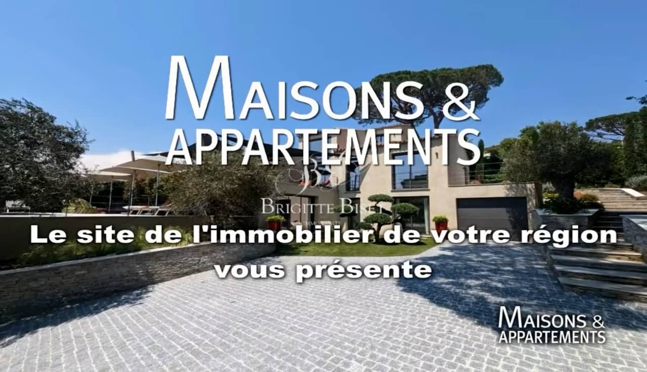 SAINTE-MAXIME - MAISON À VENDRE - 3 950 000 € - 280 m² - 8 pièces on Vimeo