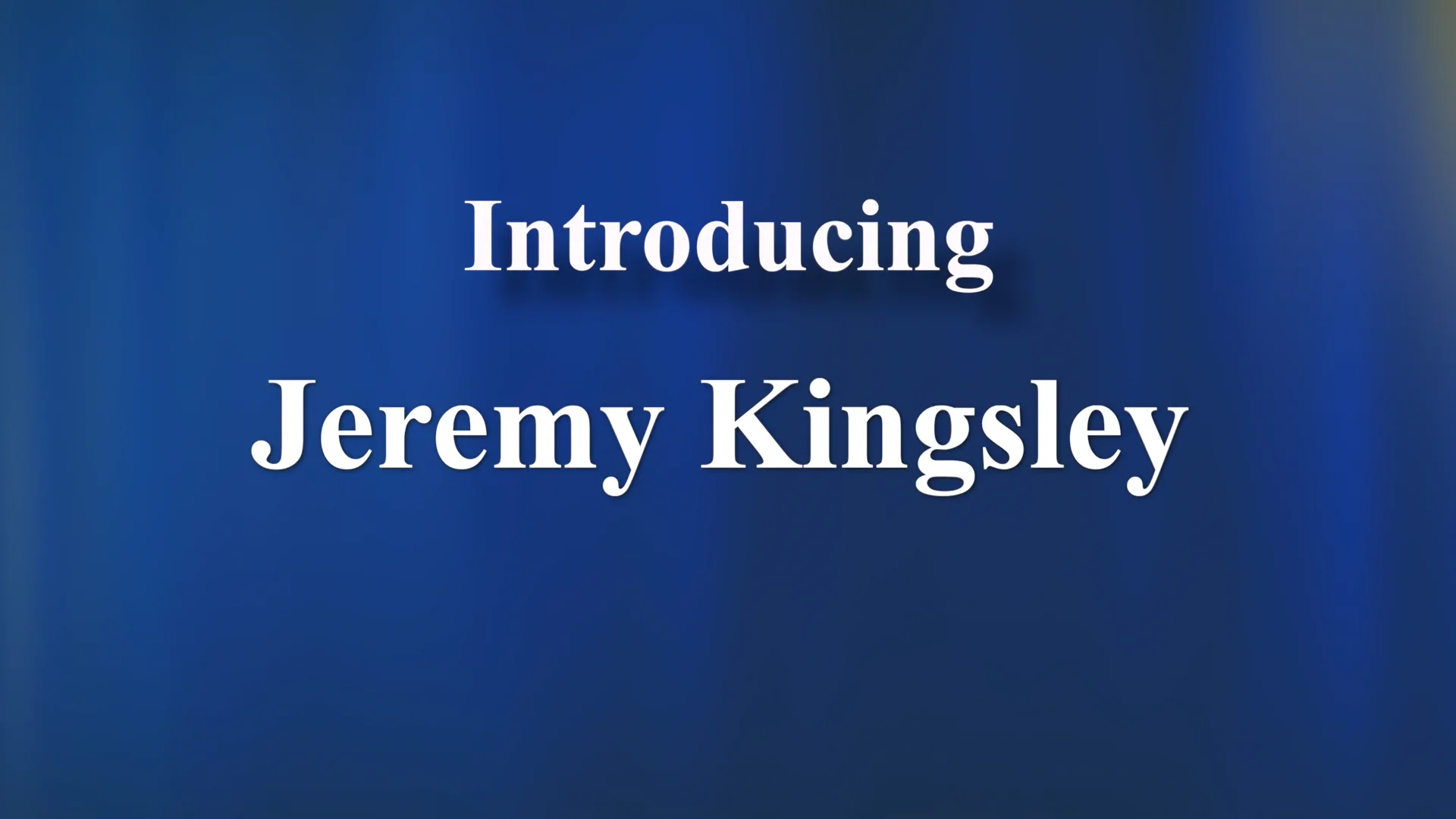 Jeremy Kingsley