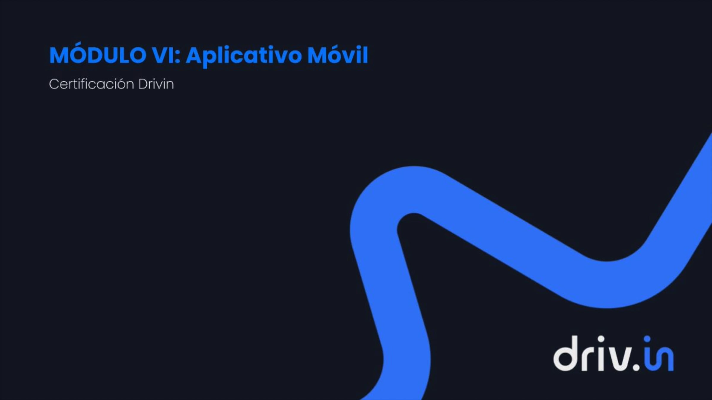 Módulo VI - Aplicativo Móvil | Videos & Movies on Vimeo
