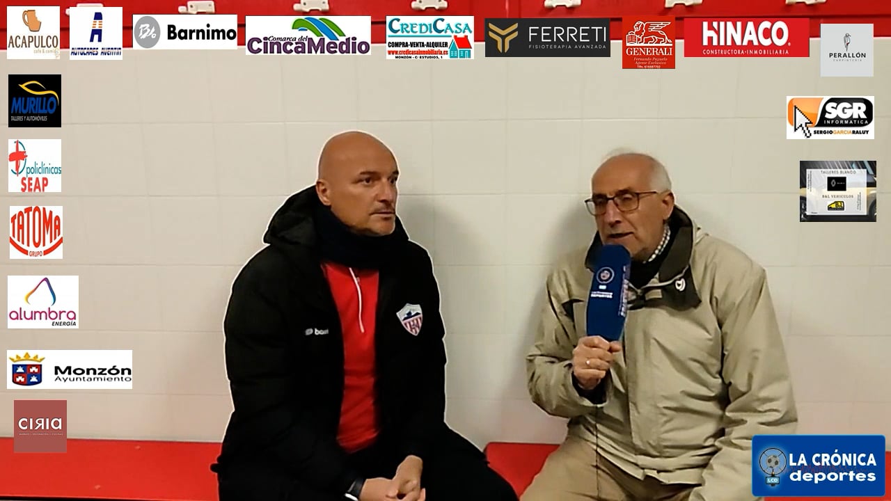 LA PREVIA / Calamocha - At.Monzón  Alumbra / J 15 / Ismael  Mariani (Entrenador At Monzón) 3ª División