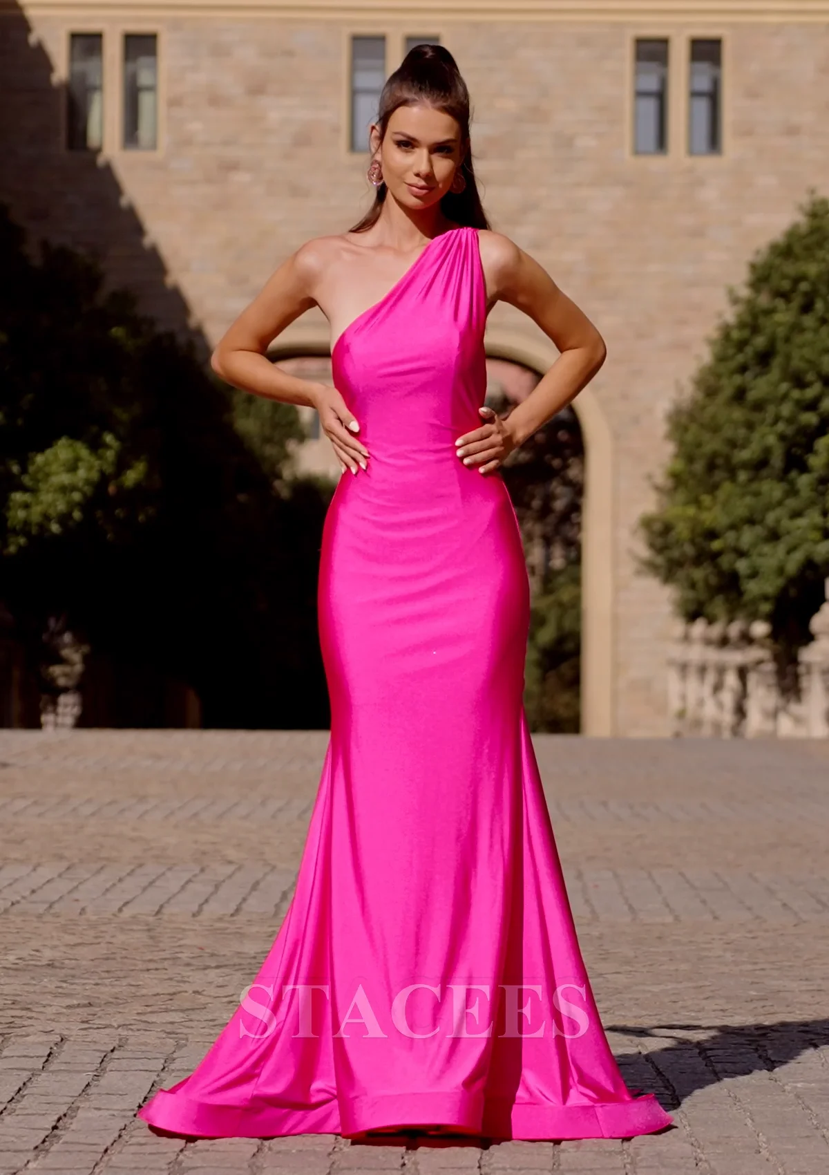 open lace back dress Jovani 08229 Dress
