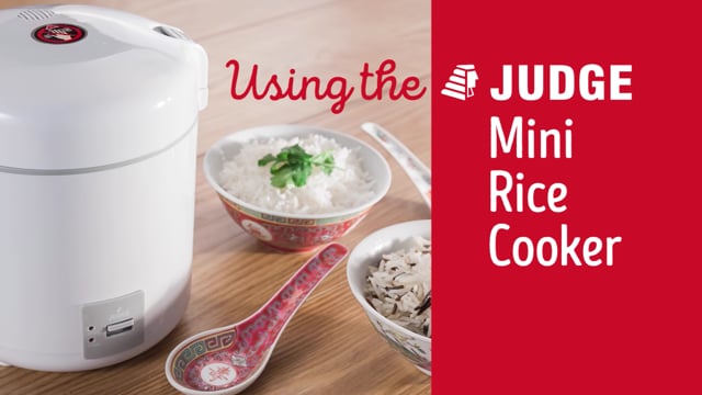 Judge Electricals Mini Rice Cooker 300ml