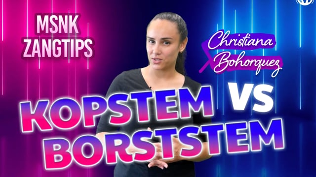Zangtips - Kopstem vs borststem