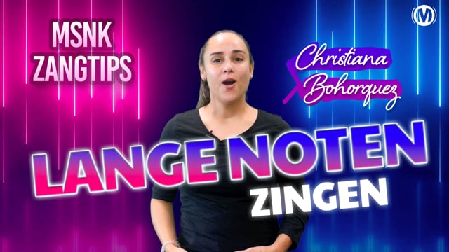 Zangtips - Lange noten zingen