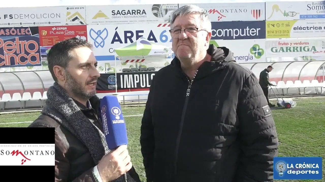"LA PREVIA del Partido de Nuestras Vidas" JOSÉ LUIS TORRES Y OSCAR FLÉ (Delegado Federativo y Presidente Real Federación Aragonesa de Fútbol) UD Barbastro - FC Barcelona / Copa del Rey
