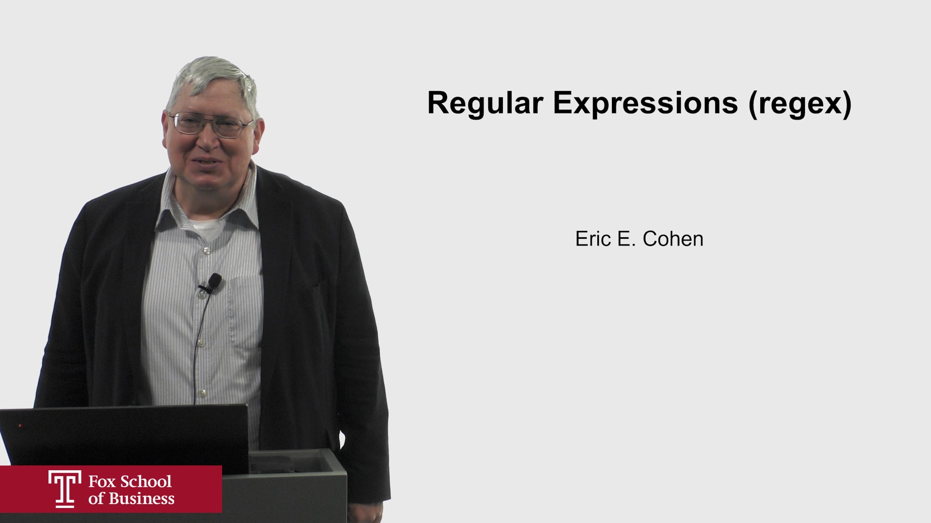 Regular Expressions (regex)