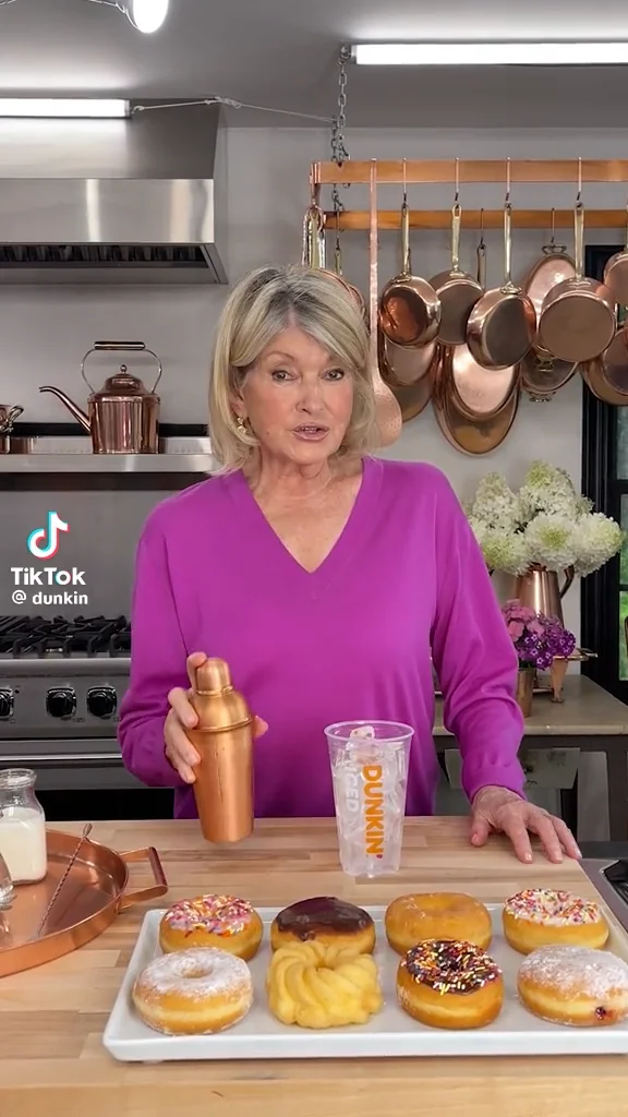 Dunkin' Iced Shake Etiquette with Martha Stewart