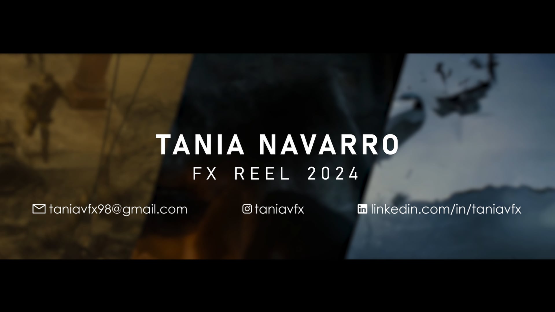 FX Reel 2024 - Tania Navarro