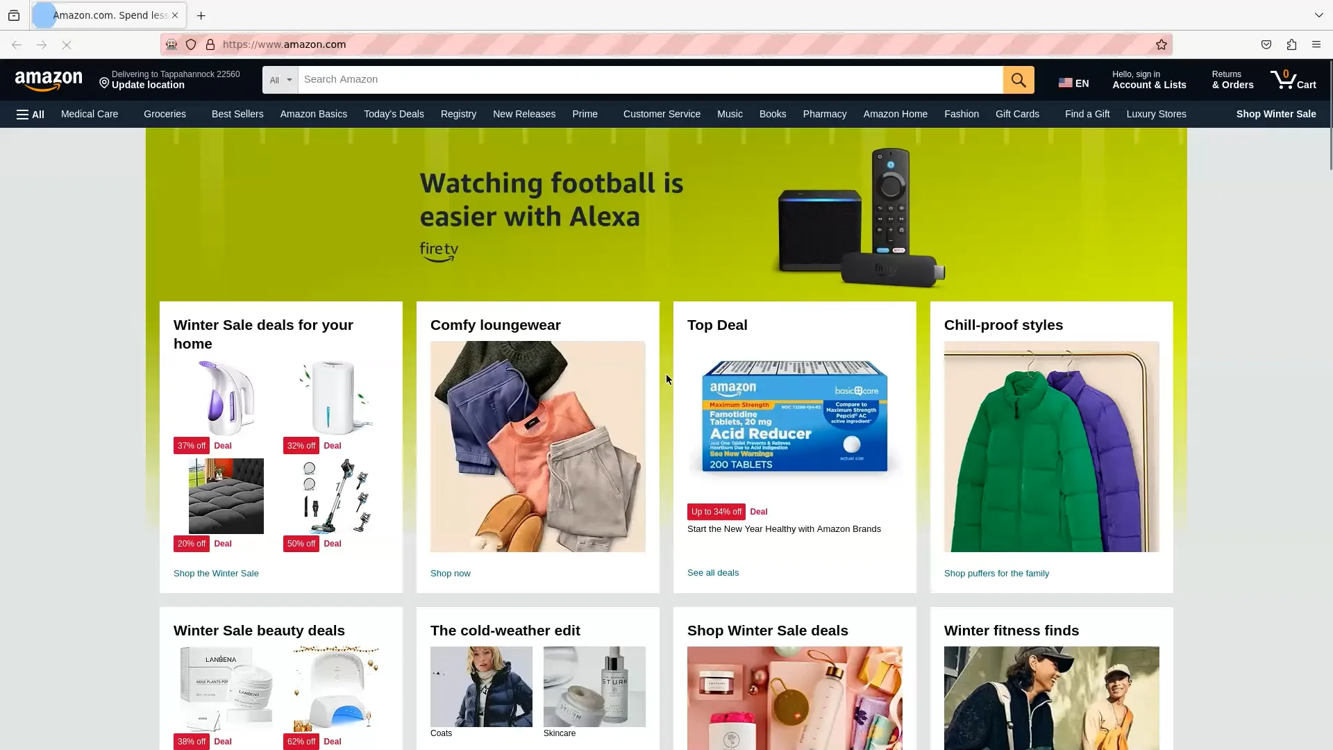 Amazon test on Vimeo