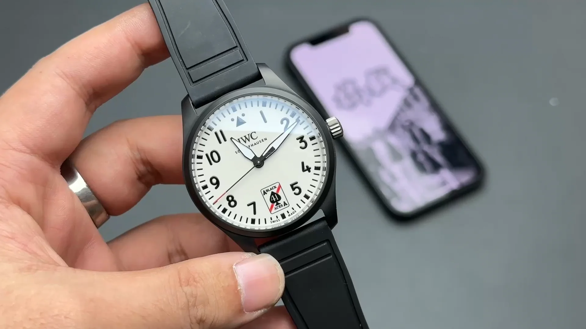 M+工場 パイロット・ウォッチ・オートマティックIW326905 41 mm