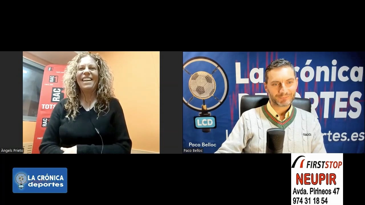 ANGELS PRIETO (Deportes de RAC1 Cataluña) Hablamos de como el FC Barcelona prepara el partido de copa con la UD Barbastro.