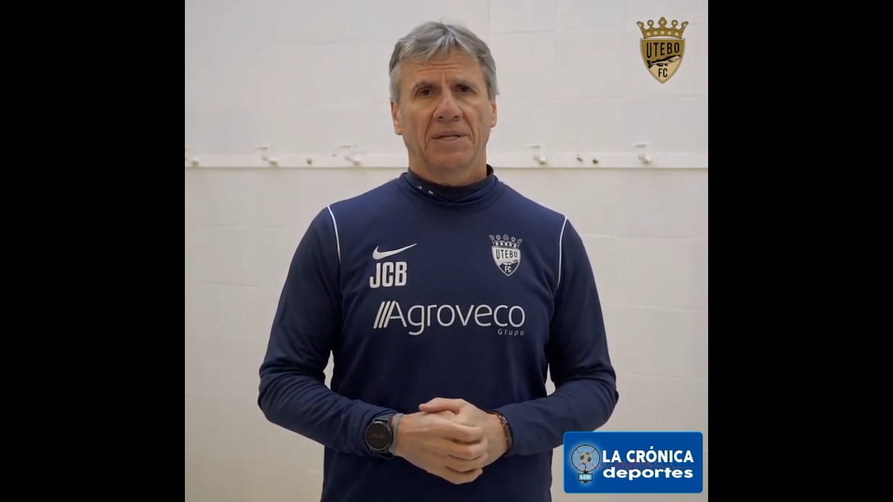 LA PREVIA / UD Logroñes - CF Utebo / JUAN CARLOS BELTRÁN (Entrenador Utebo) Jor. 17 - Segunda Rfef / Fuente: Facebook Utebo FC