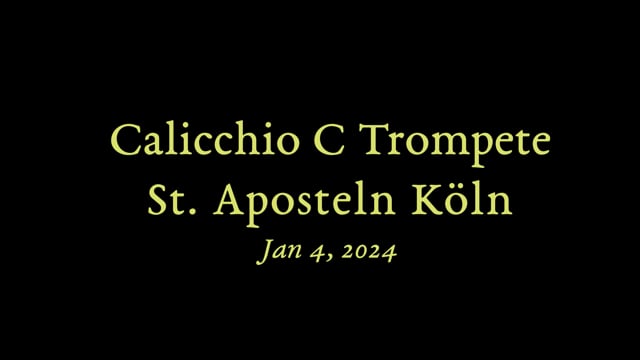 David: Morning Herald St. Aposteln