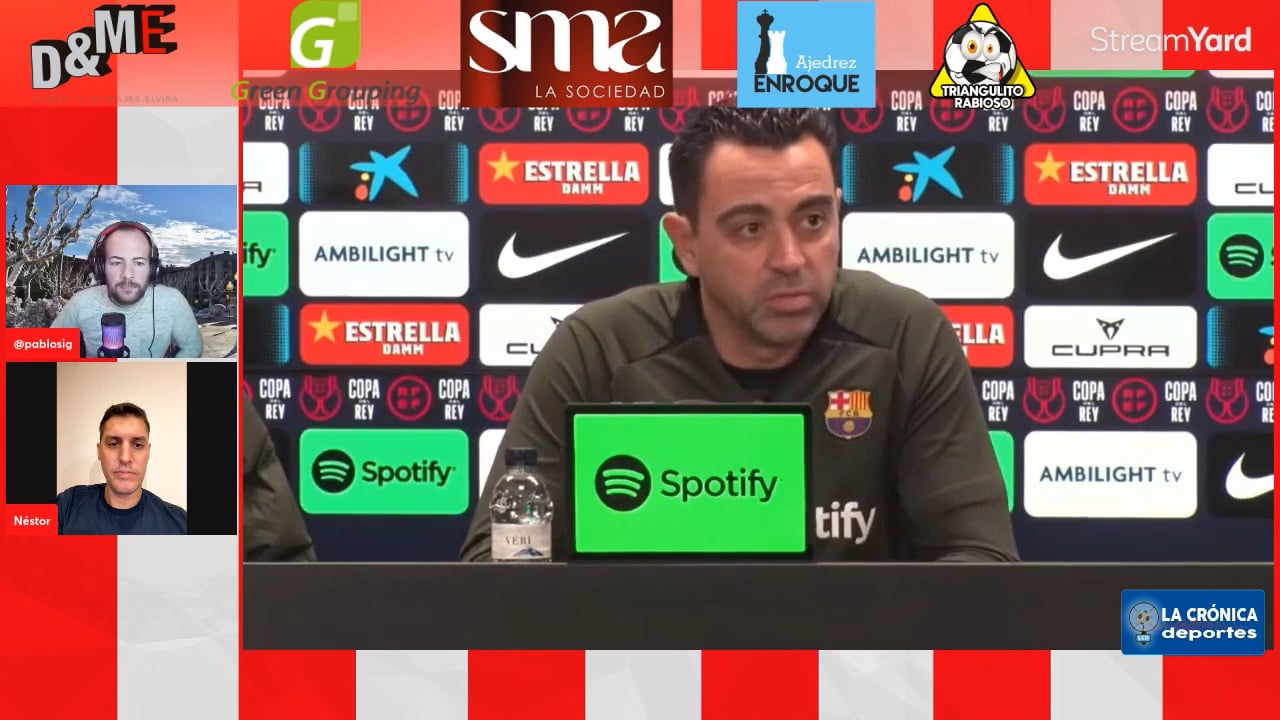 LA PREVIA / UD Barbastro - FC Barcelona / XAVI HERNÁDEZ (Entrenador Barcelona) Dieciseisavos de Final Copa del Rey