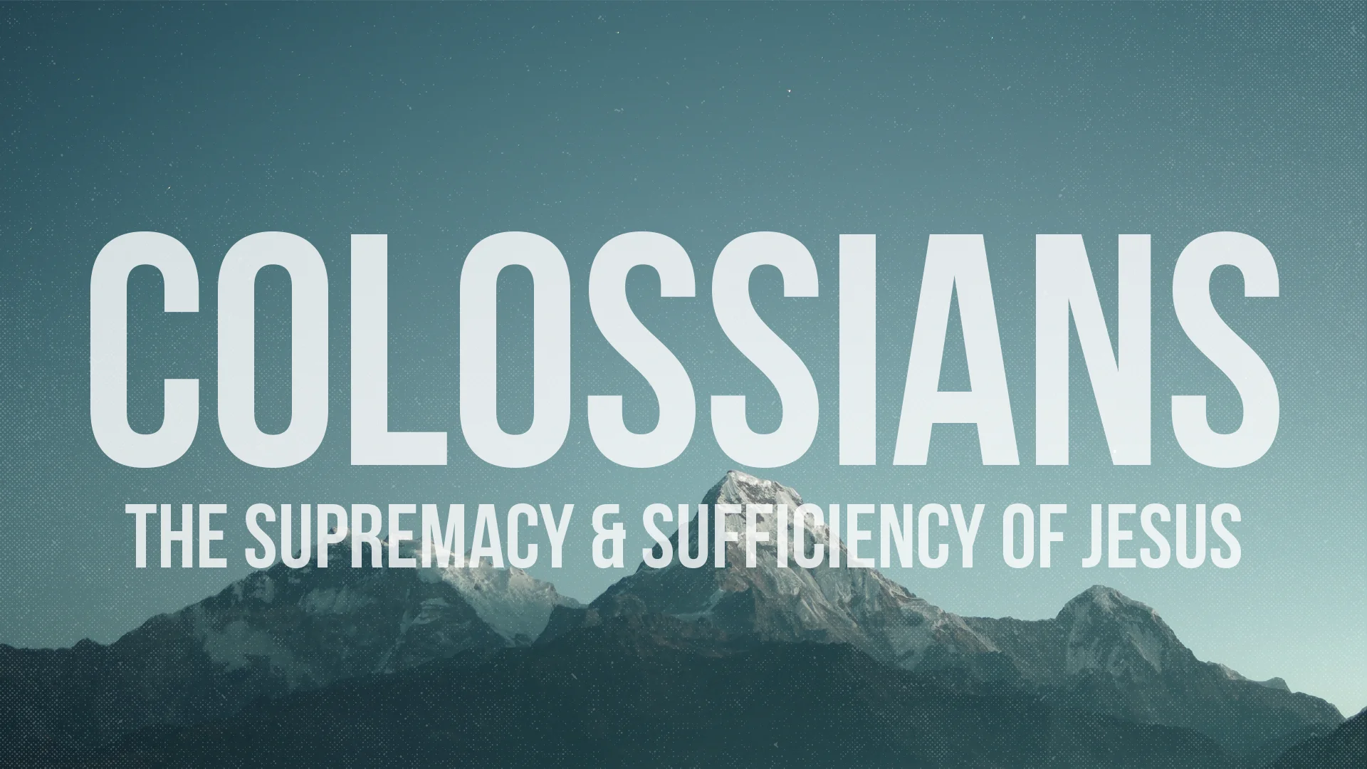 An Overview of Colossians | Dr. Stephen Conley on Vimeo