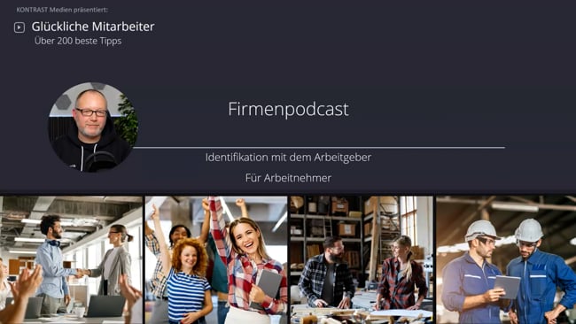 Firmenpodcast - Mitarbeiter einbinden und attraktiv über Arbeit und Team berichten
