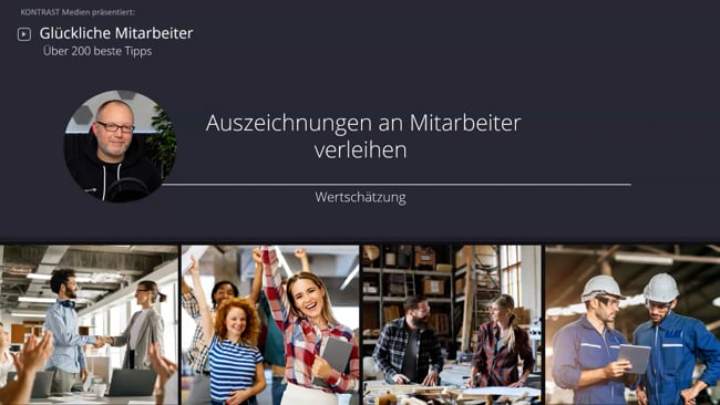 Auszeichnungen an Mitarbeiter verleihen - Urkunde, Pokal oder kreatives Lob