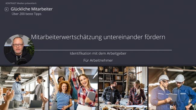 Mitarbeiterwertschätzung untereinander fördern