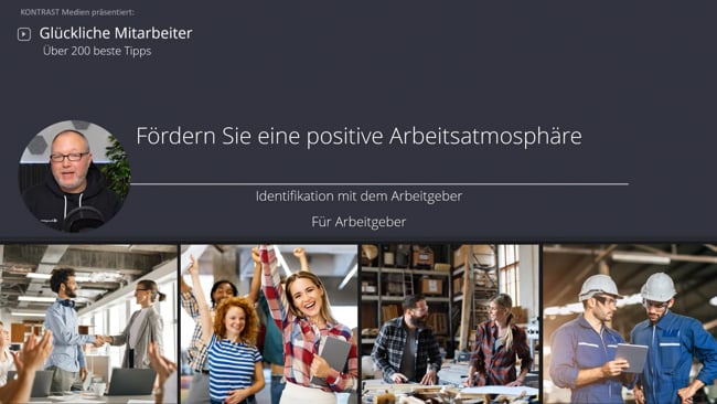 Fördern Sie eine positive Arbeitsatmosphäre