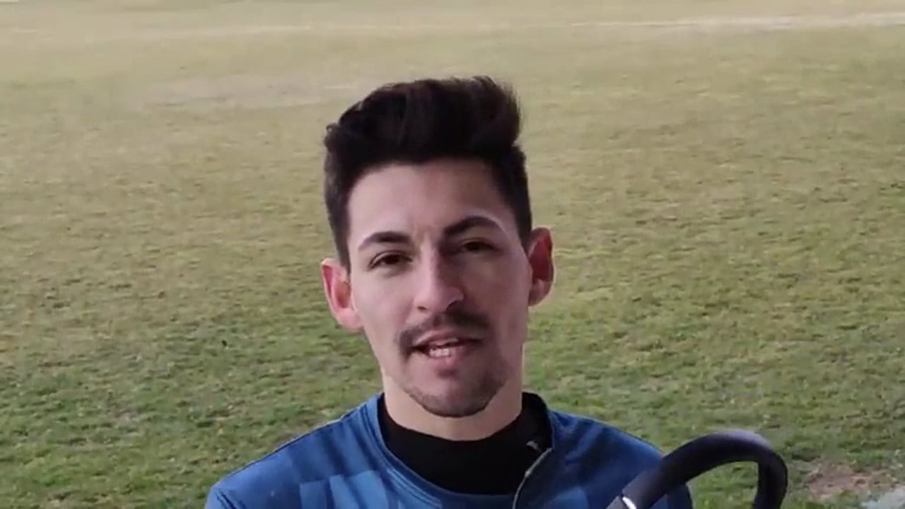 LEO  MARQUEZ (Jugador Monzón) Calamocha 1-2 At,Monzón Alumbra / J 15 / 3ª División