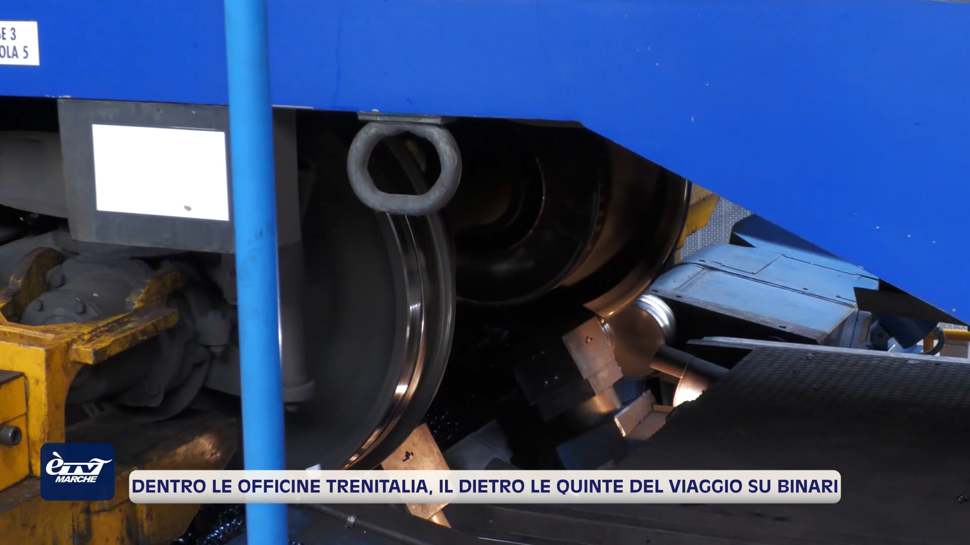 Dentro le officine Trenitalia di Ancona. Il dietro le quinte del viaggio  sui binari - VIDEO - eTv Marche: Notizie, Live e Trasmissioni