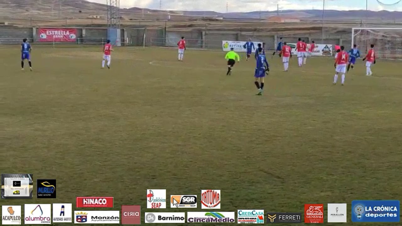(RESUMEN y GOLES) Calamocha 1-2 At.Monzón Alumbra / J 15 / 3ª División