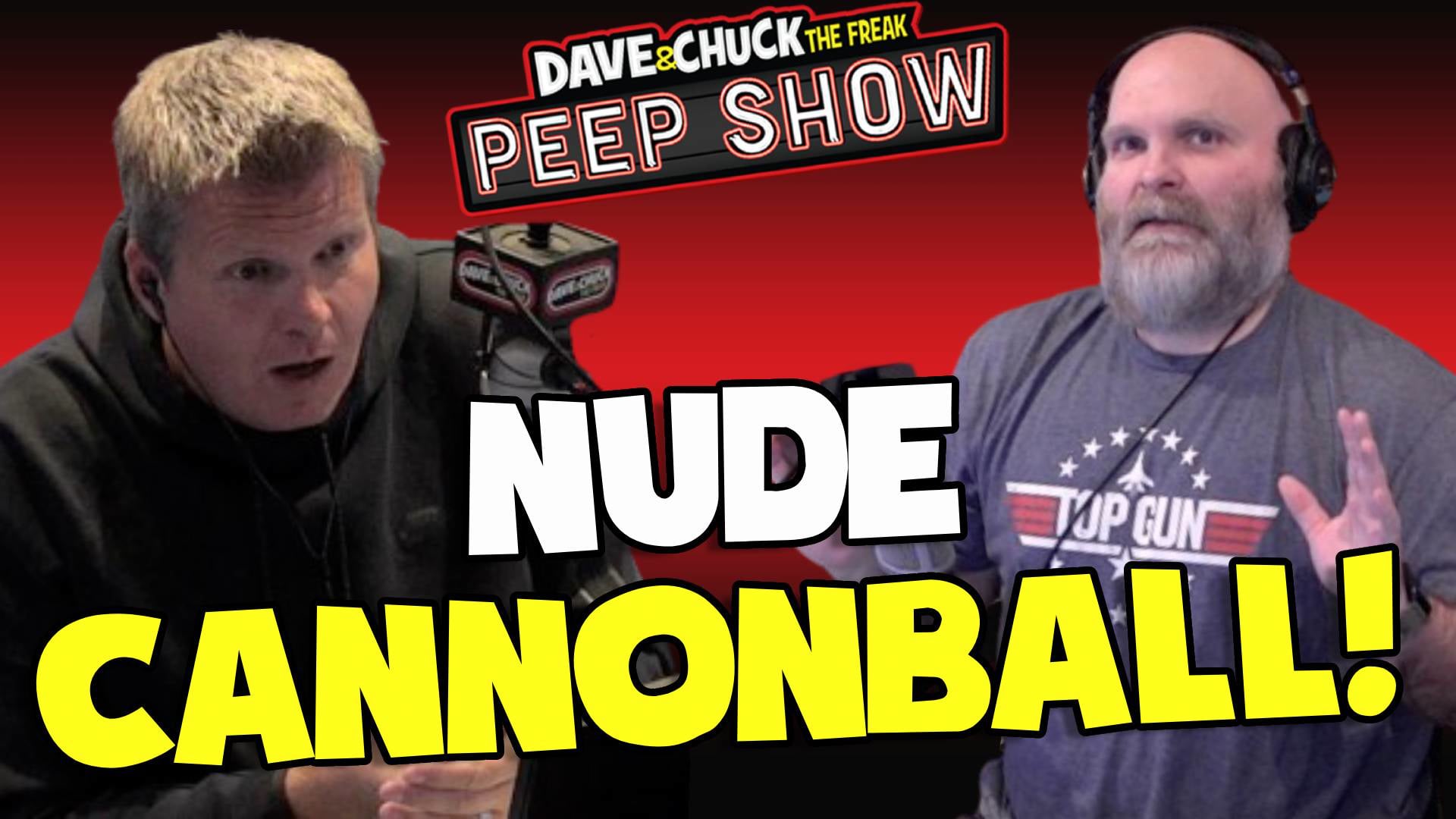 Peep Show: Nude Cannonball!