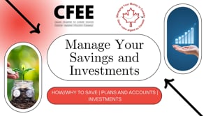 Manage Your Savings and Investments