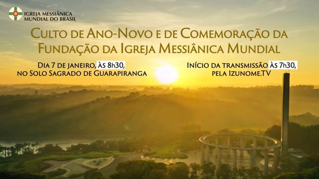Capa do vídeo “Cerimônia do Culto de Ano-Novo e de Comemoração da Fundação da IMM - 2024”