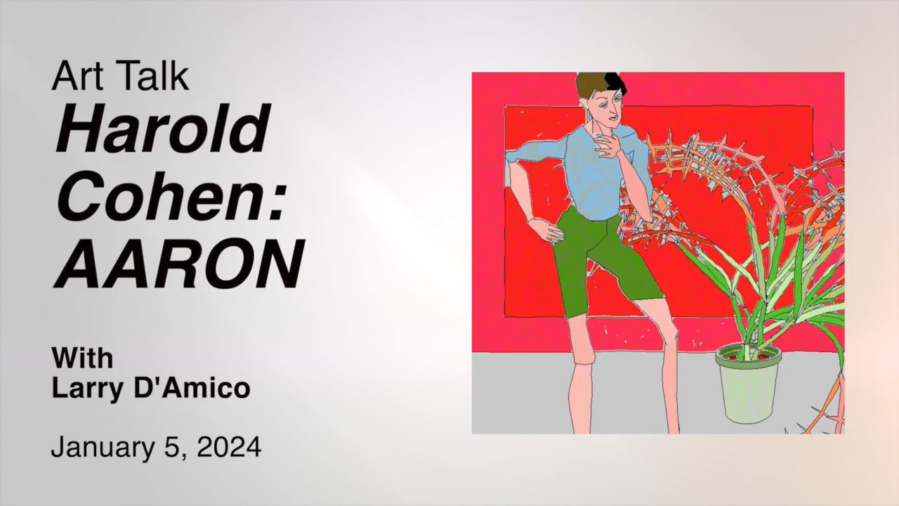 NCCMC - Art Talk - Harold Cohen: AARON on Vimeo