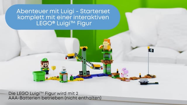 LEGO Super Mario - 71387 Abenteuer mit Luigi – Starterset - Playpolis