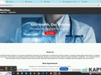 Medical/Health WebApp Demo Video