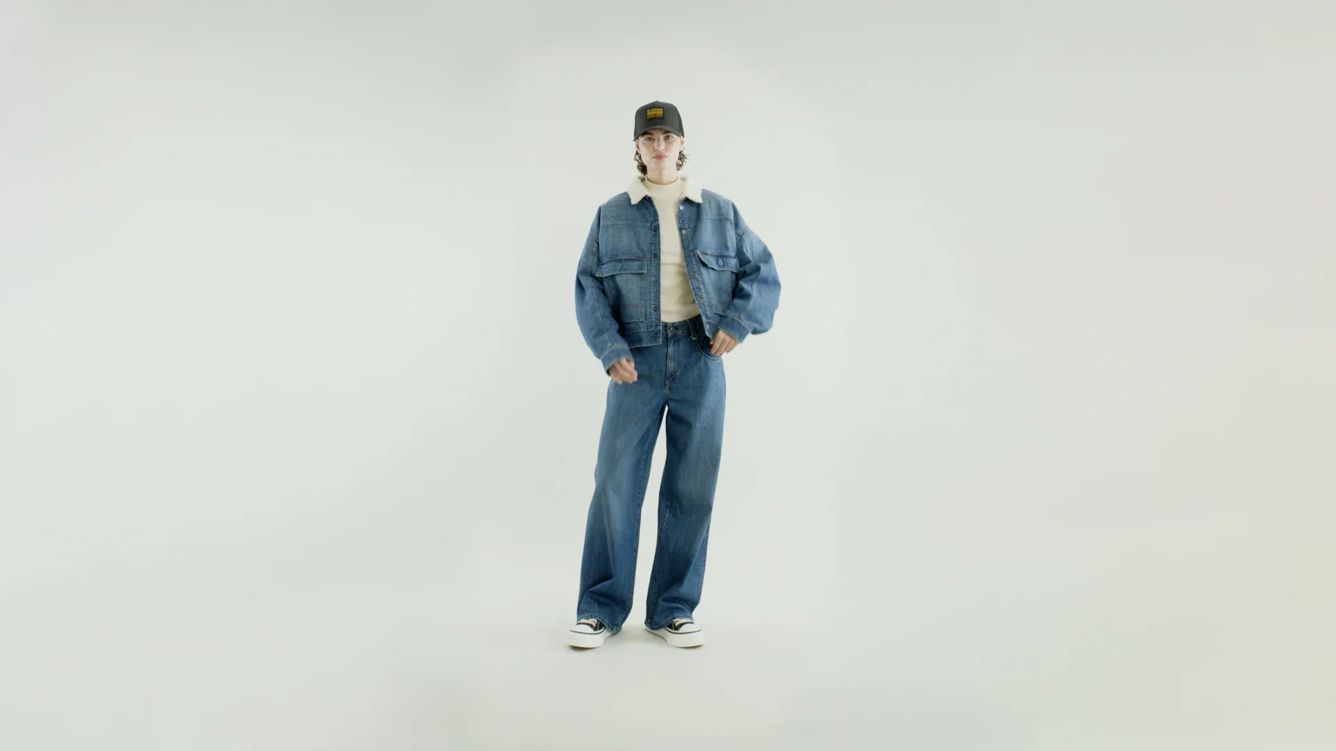 Skater High Loose Jeans | Medium blue | G-STAR® US