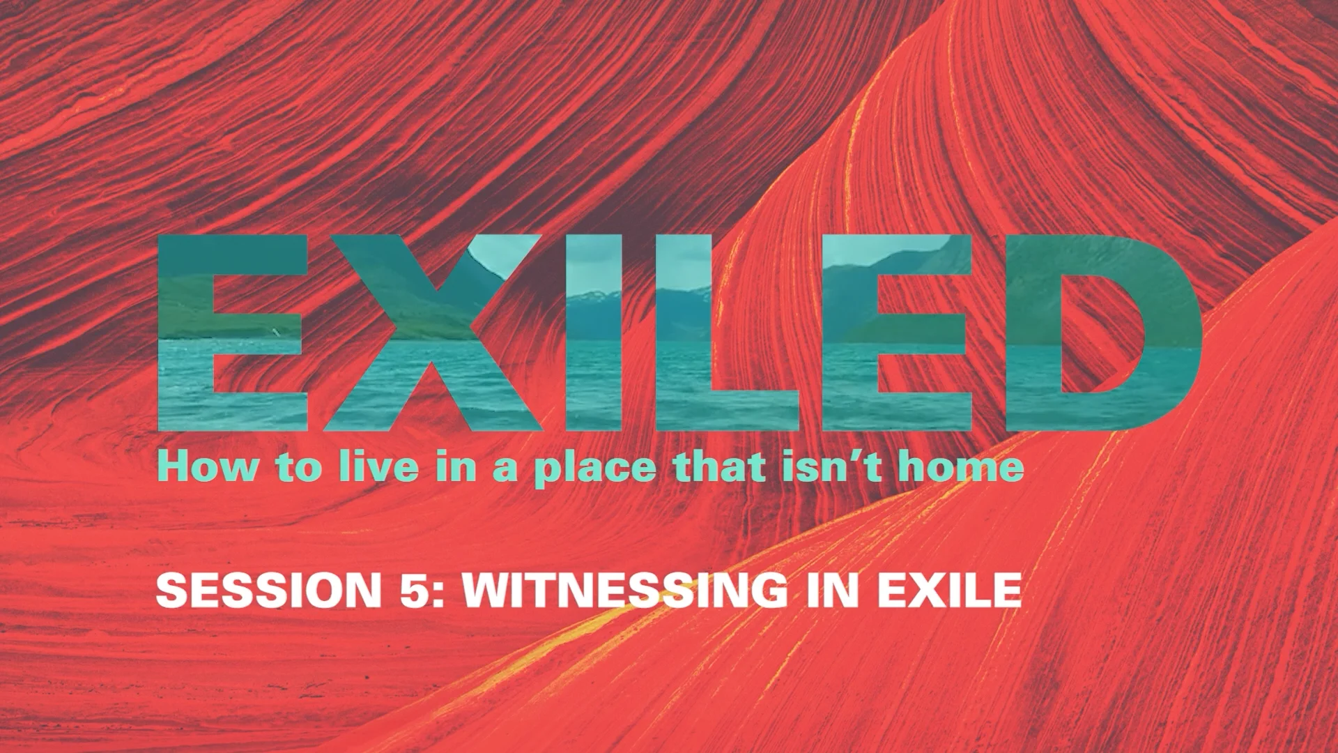 Exiled-Week 5 on Vimeo