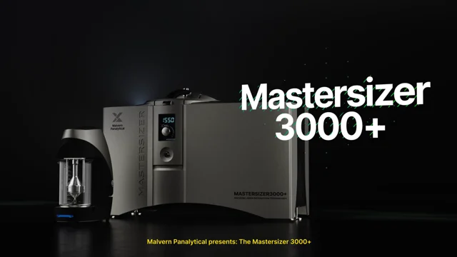 MAD —Malvern Panalytical - Mastersizer 3000+