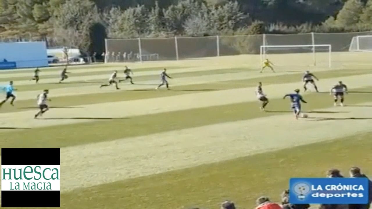 (RESUMEN Y GOLES) SD Huesca B 4-2 UD Fraga / Jor. 15 / Tercera Rfef