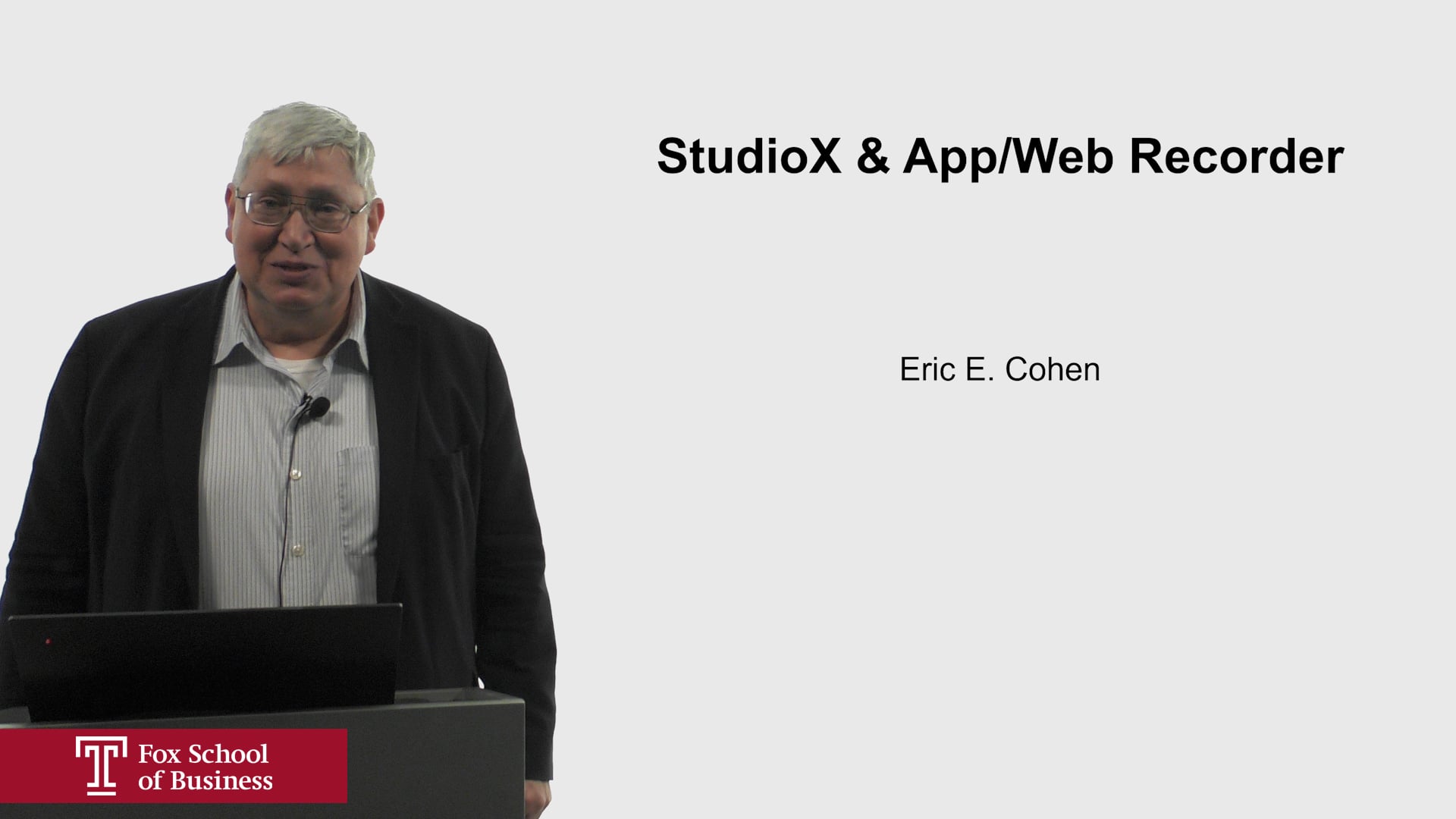 StudioX and App/Web Recorder