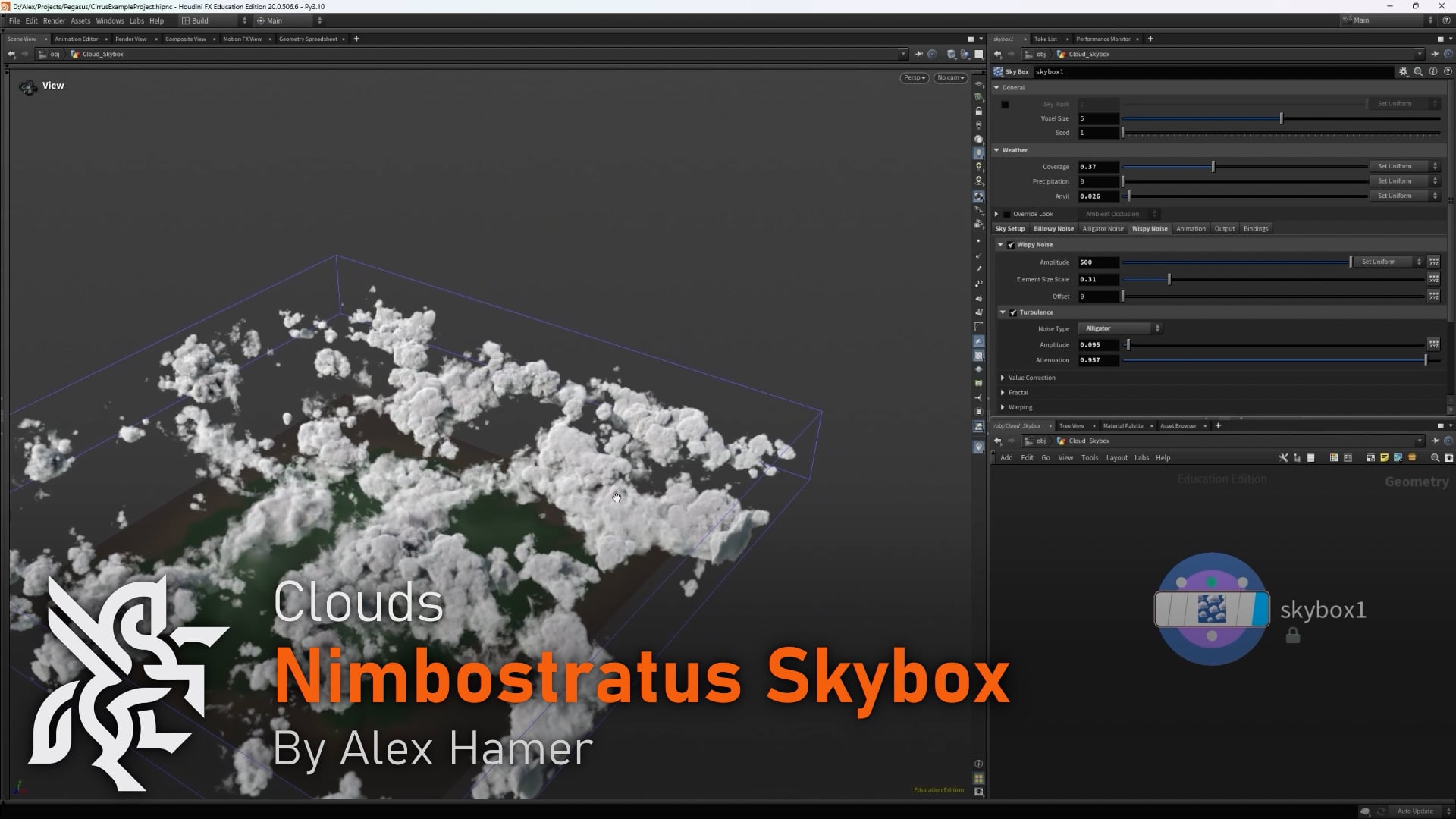 Project Pegasus | Clouds 3 | Nimbostratus Skybox