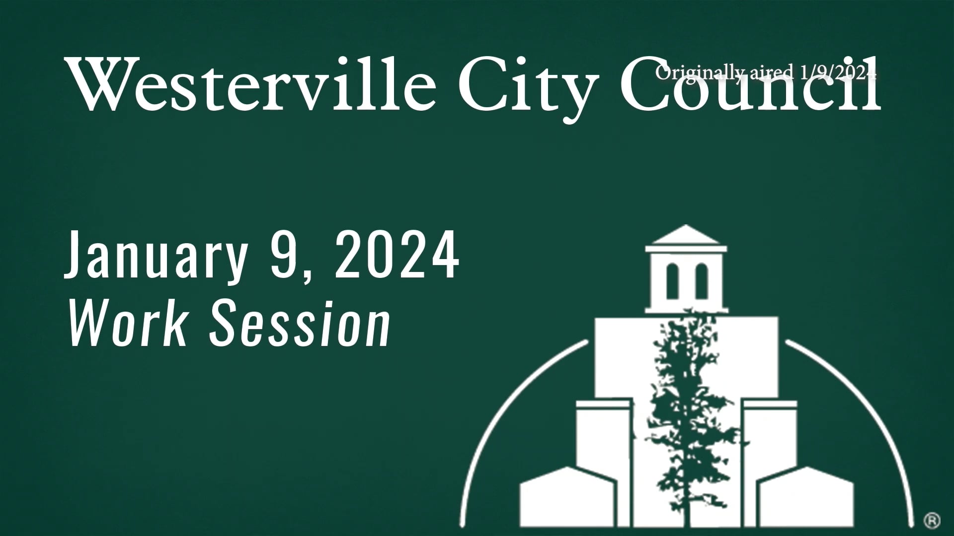 City Council January 9, 2024