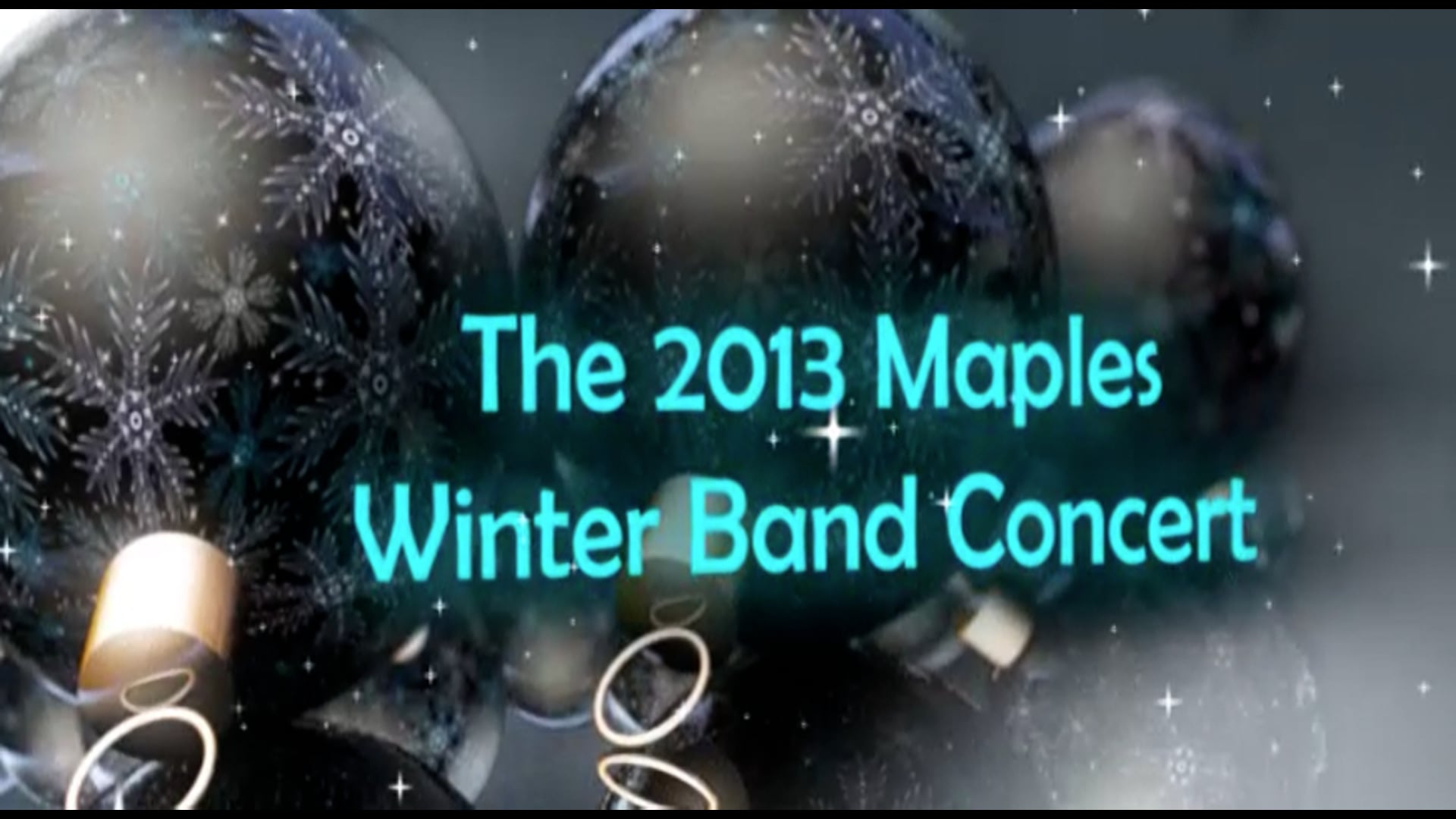 C7O-121 - 2013 Band Concert Winter