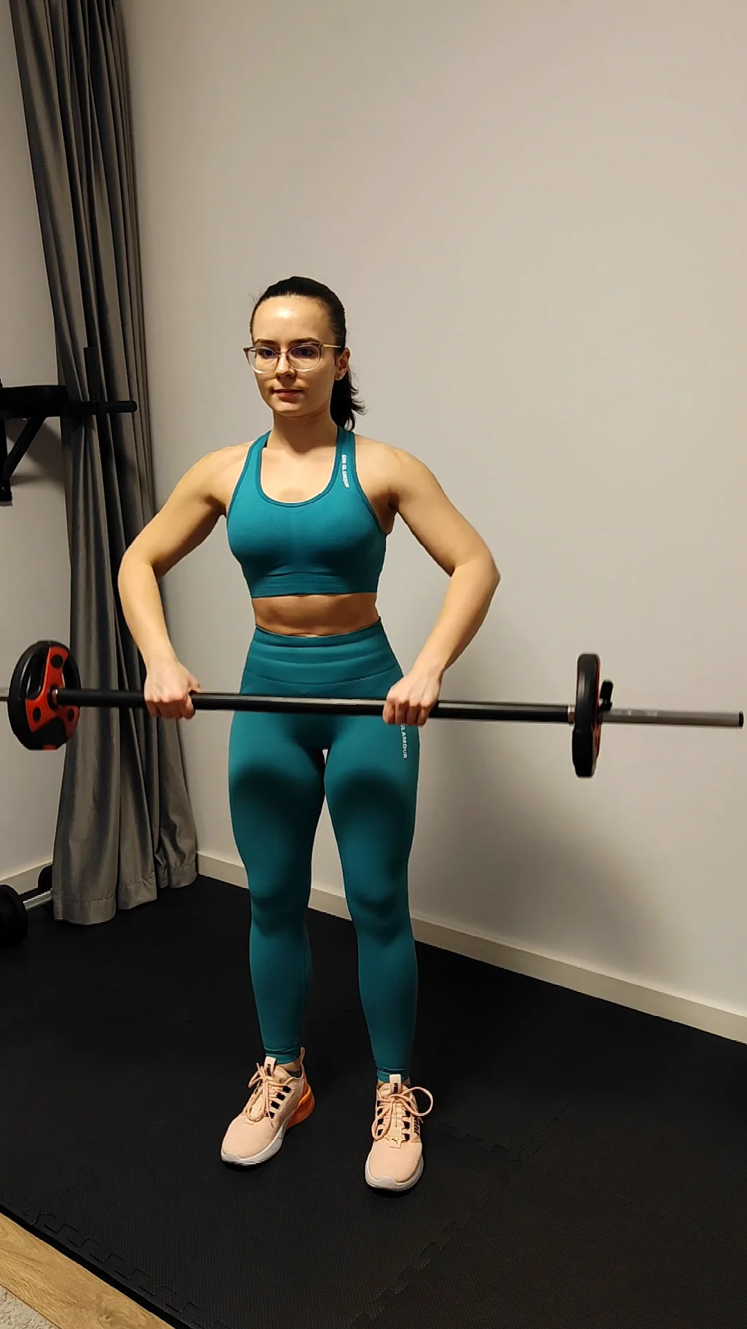 BB Upright rowing