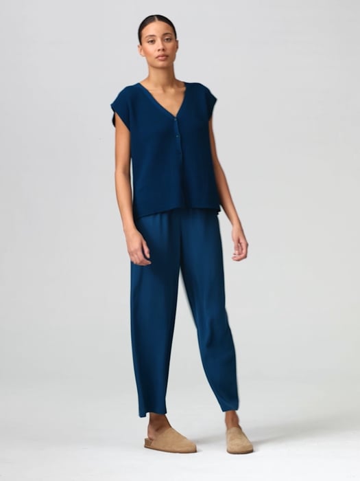 Silk Georgette Crepe Straight Pant | EILEEN FISHER Silk Georgette Crepe Straight Pant | EILEEN FISHER