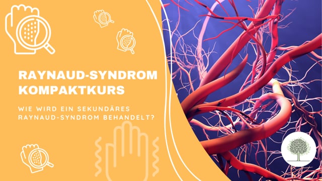 Wie wird ein sekundäres Raynaud-Syndrom behandelt? 