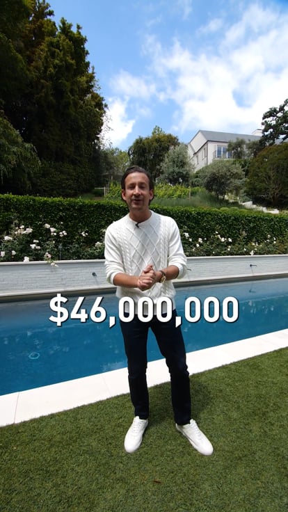 An agent-led luxury tour video cover