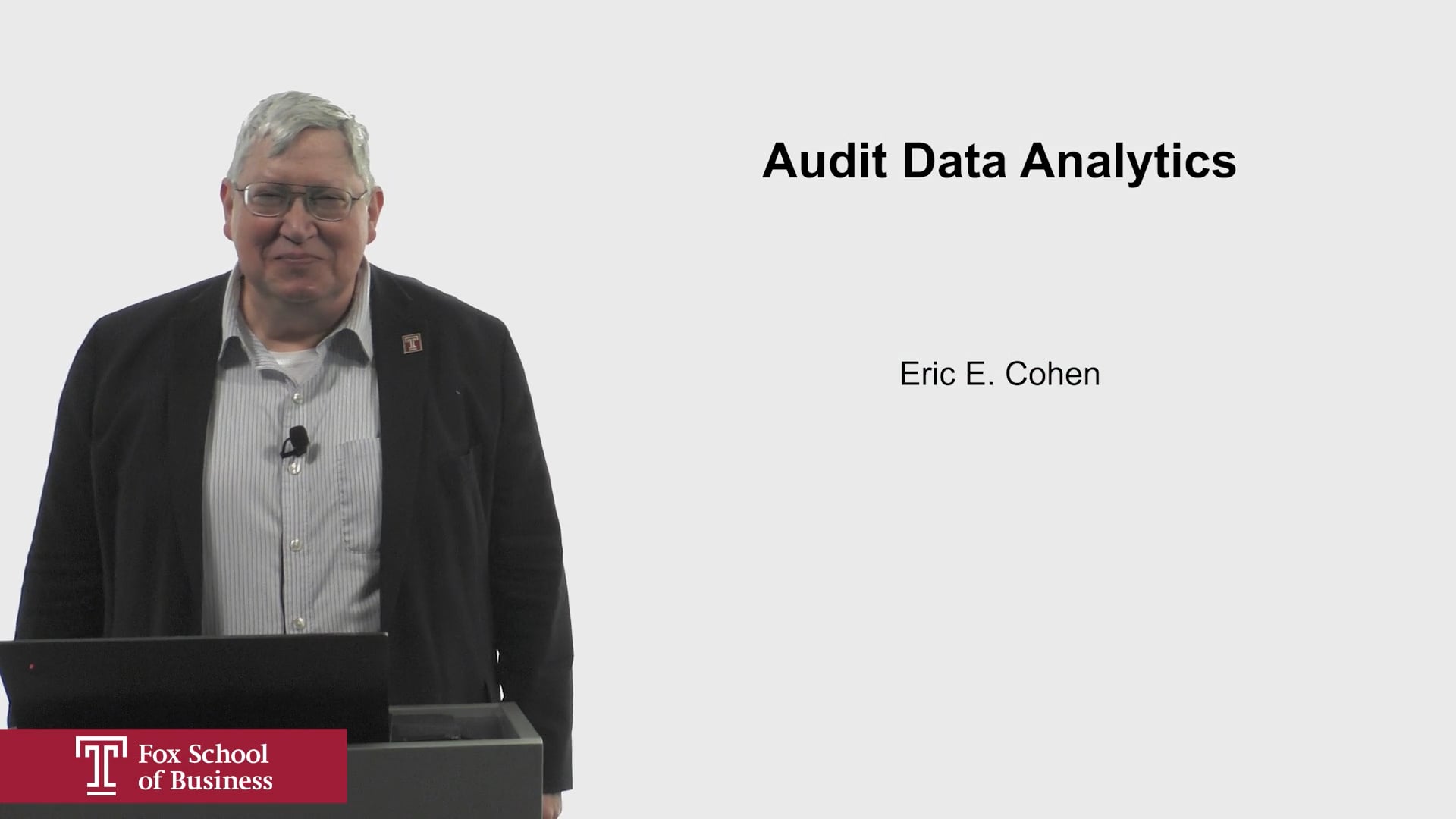 Audit Data Analytics