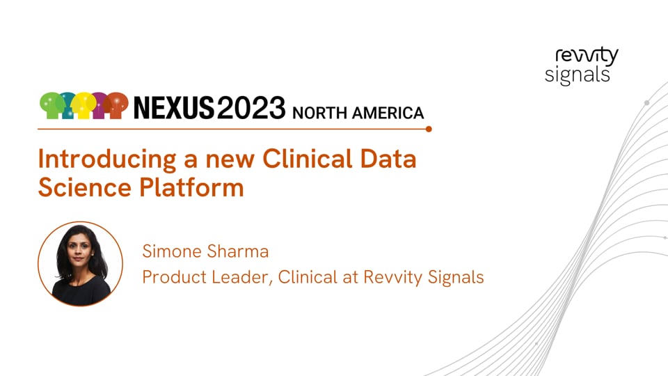 Watch Day 2, NA NEXUS 2023 Keynote - Introducing a new Clinical Data Science Platform on Vimeo.